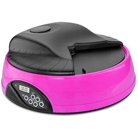Top 10 best automatic dog feeder most reliable automatic dog feeders of 2018. Flexzion Automatic Dog Feeder 4 Meals (Pink) Programmable ...
