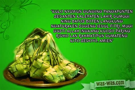 Demikianlah sedikit rangkaian ucapan selamat. 7 ucapan idul fitri bahasa jawa - Online Information