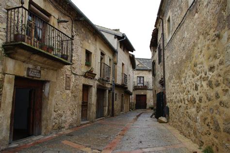 Pedraza Medieval Village Segovia Spain Editorial Photo Image Of