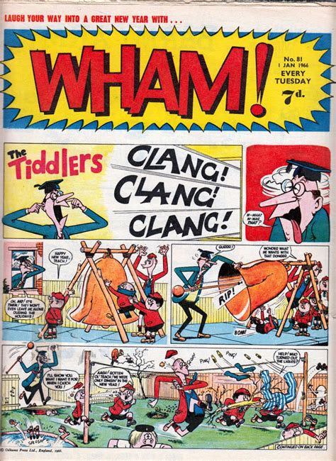 Blimey The Blog Of British Comics Wham Its New Year 1966