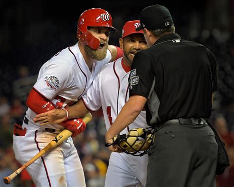 Bryce Harper Is Ejected For First Time This Season In Nationals Loss To Mets The Washington Post