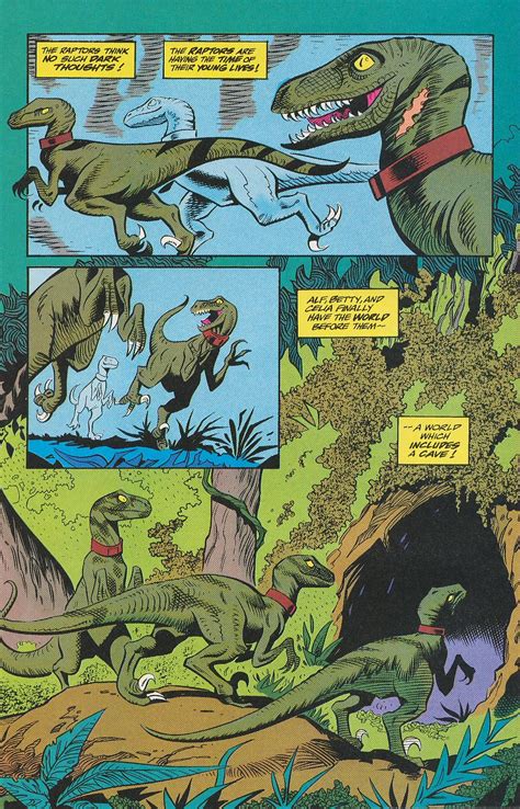Jurassic Park Raptors Attack Topps Comics 1994 Bd Informations Cotes