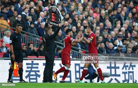 Alex Oxlade Chamberlain Of Liverpool Substitutes Dejan Lovren Of