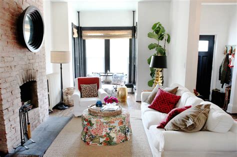 Living Room Small Row House Interior Design Gelidoeignifugo