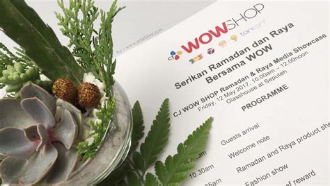 SERIKAN RAMADAN RAYA BERSAMA CJ WOW SHOP DAN MENANGI ...