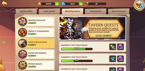 Idle Heroes Events Guide Rewards And Objectives