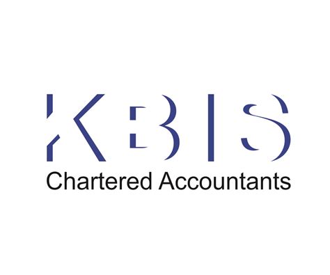 Accounting Logo Design For Kbis Chartered Accountants By Madhusudan