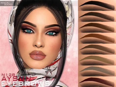 The Sims 4 Aysun Eyebrows N128 By Magichand The Sims Book