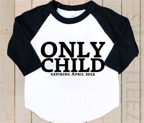 Only Child Expiring Shirt Boy Personalized Due Date Shirt Boy Black