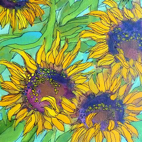 Painting My World More Sunflower Paintings