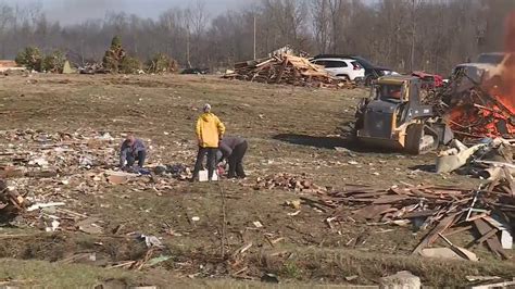 Cleanup Continues After Tornado Hits St Charles County Youtube