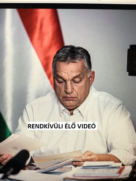 12 napja hirdettük ki a rendkívüli jogrendet amire azért volt szükség, mert a koronavírus ellenszerét kereső tudósok azt orbán viktor megköszönte az egészségügyben dolgozók munkáját. ORBÁN VIKTOR BEJELENTÉSE: AZ ÉV LEGJOBB HÍRÉVEL ...
