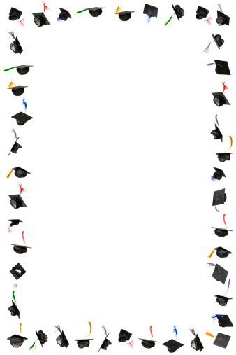 Graduation Caps Frame Stock Photo Download Image Now Istock