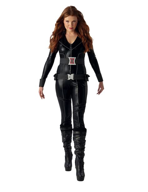 Sexy Woman Costume As Black Widow Of The Avengers
