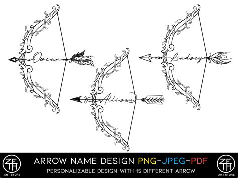 Arrow Tattoo Design, Name Tattoo Designs, Arrow Design, Name Design