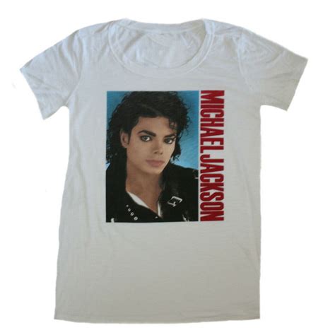 Michael Jackson Women S Plus Short Sleeve T Shirt Tee White Walmart Com