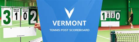 Vermont Professional Tennis Scoreboard Compatible With