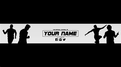 Blank Template Fortnite Youtube Banner The Power Of Advertisement