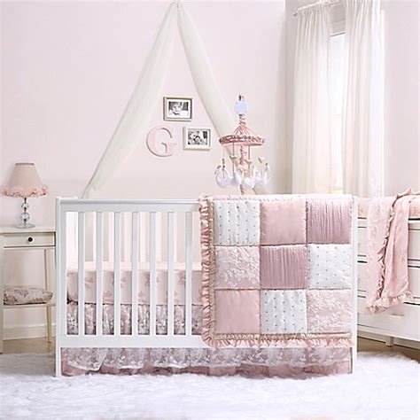 Crib bedding sets to complete the perfect nursery. The Peanut Shell® Grace 4-Piece Crib Bedding Set - buybuy BABY