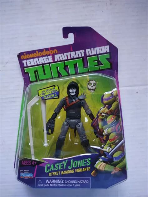 Casey Jones Nickelodeon Teenage Mutant Ninja Turtles S2 Figure Playmates New 4000 Picclick