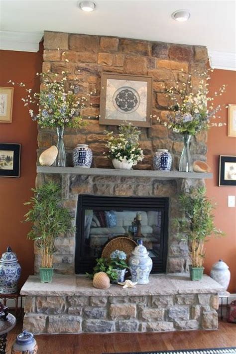 20 Beautiful Floral Mantel Decoration Ideas For This Summer