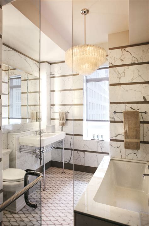 In some case, you will like these elegant bathroom designs. A 1930s NYC Apartment Gets an Elegant New Bathroom Design ...