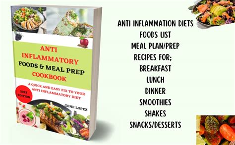 Anti Inflammatory Foods And Meal Prep Cookb00k A Quick And