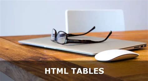Html Tables Html5 Tutorials The Resource Centre