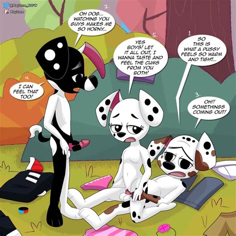 Rule 34 101 Dalmatian Street 101 Dalmatians Absurd Res Anthro Balls Black Body Brother Brother