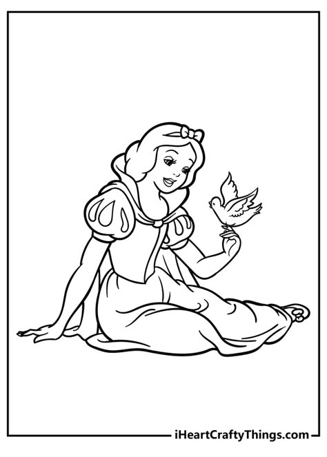 Snow White Coloring Pages (100% Free Printables)