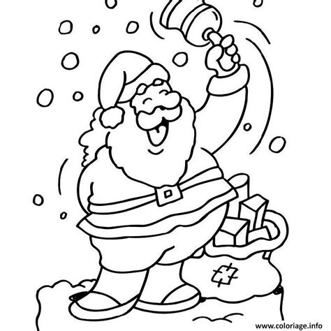 Coloriage pere noel 11  JeColorie.com