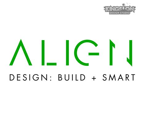 Modern Serious Construction Logo Design For Align By Insert Name Here