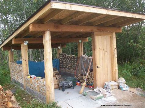Cordwood Sauna By Tony And Denise In Minnesota Cordwood Construction