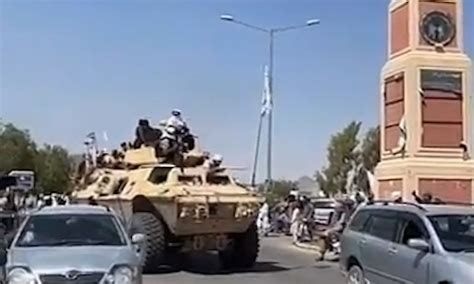 Afghanistan Taliban Show Off Dozens Of Us Made Armoured Vehicles And