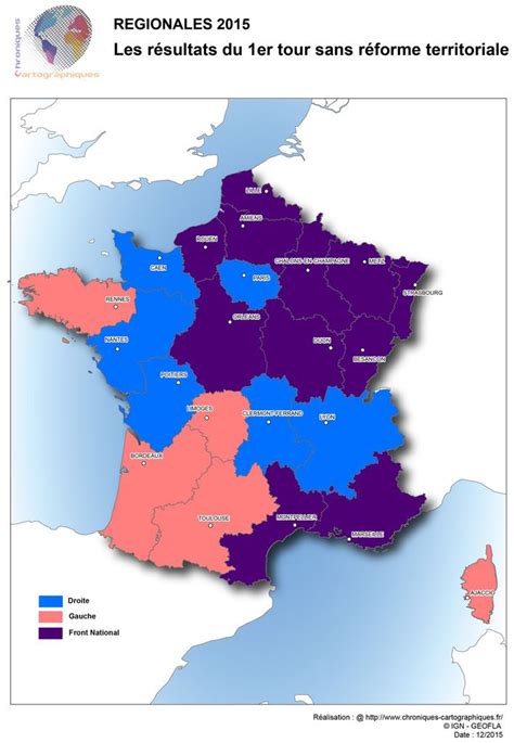 Toute l'actualité sur le sujet elections régionales et départementales. Elections régionales 2015 : la synthèse en carte ...