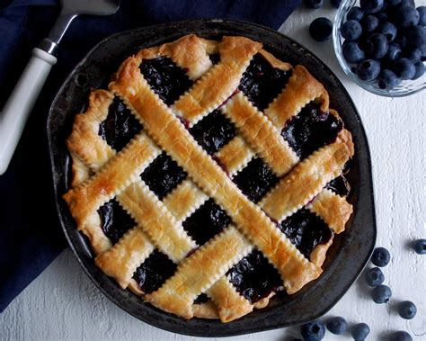 classic homemade blueberry pie the original dish
