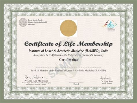 Free Life Membership Certificate Templates Printable Templates
