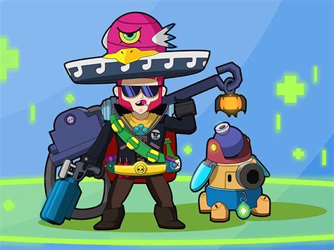 Protect your team's valuable safe, while trying to break open the enemy team's safe at the same time! Brawl Star Character Fusion Art. by darwin cacho pablo on ...