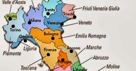 Quante sono le regioni italiane? Diario di scuola: Regioni e capoluoghi d'Italia