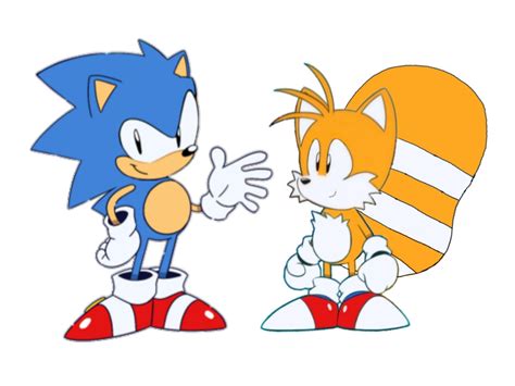 Classic Sonic And Classic Tanooki Tails By Nhwood On Deviantart
