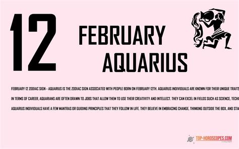February 12 Zodiac Sign Aquarius Logical