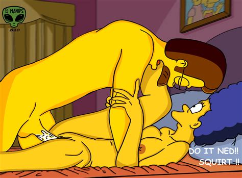 Rule If It Exists There Is Porn Of It Fjm Marge Simpson Ned Flanders Squirtle