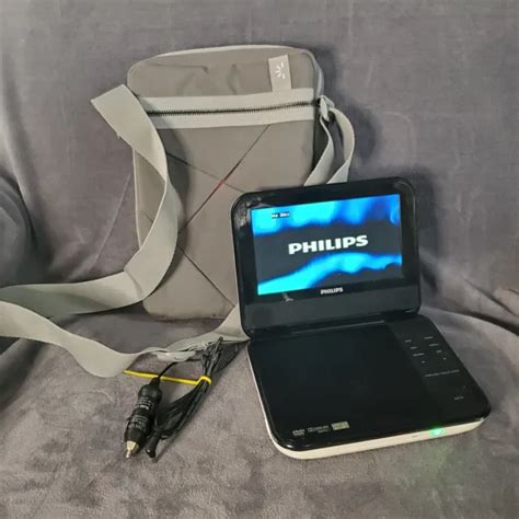 Philips 7and Portable Dvd Player Pd700 Pd70037 White Car 3300 Picclick