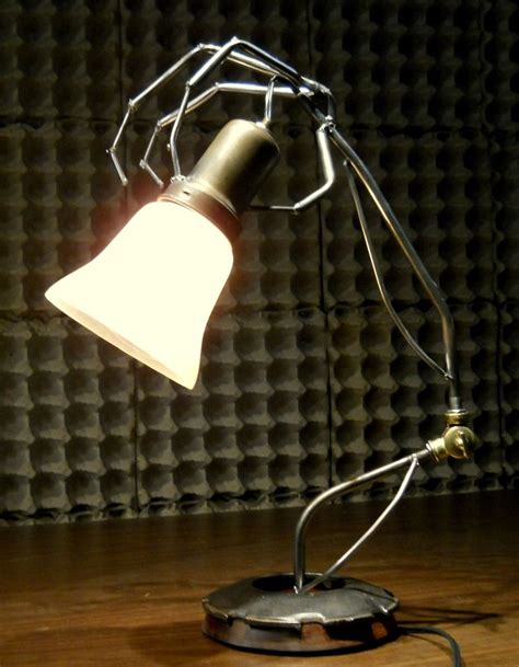hand crafted skeleton hand lamps custom floor desk wall