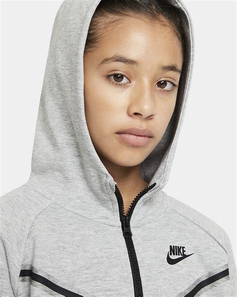 Nike Sportswear Tech Fleece Older Kids Girls Full Zip Hoodie Nike Sk