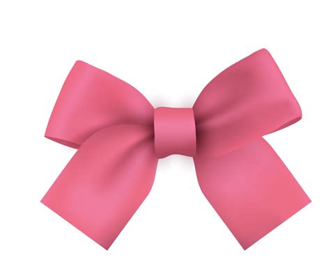 Bow Tie Pink Shoelace Knot Ribbon Cartoon Bow Decoration Pattern Png Download