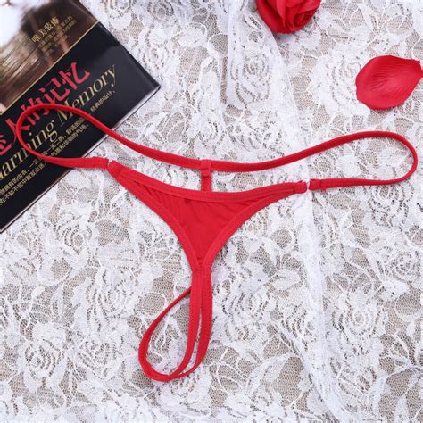 Women Crotchless Panties Micro Mini G String Thong Underwear T Back Sexiezpicz Web Porn
