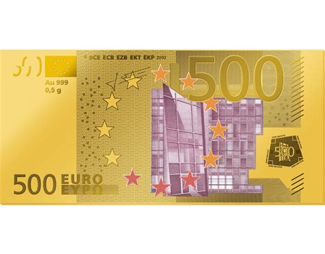 Angi beløpet som skal konverteres i boksen til venstre for euro. Die Weltpremiere zum Abschied in diesem Jahr: Der 500 Euro-Schein als deutsche Gold-Banknote ...