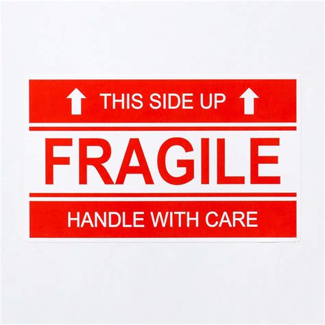 Fragile Stickers Printable