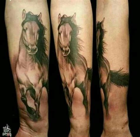 Arm Tattoos Horse Full Arm Tattoos Animal Tattoos Body Art Tattoos